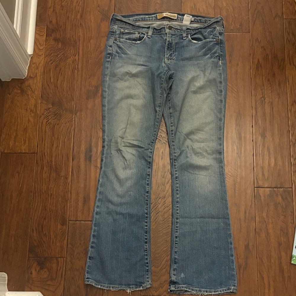 Old Navy Flare Classic Denim Women's Blue Jeans flare stretch size 6